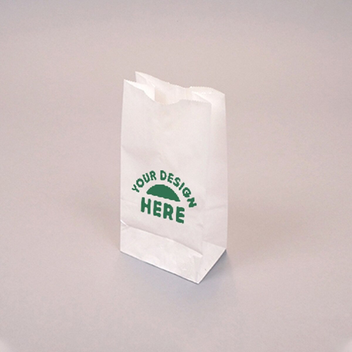 Custom-Printed White Kraft 4-lb Bag